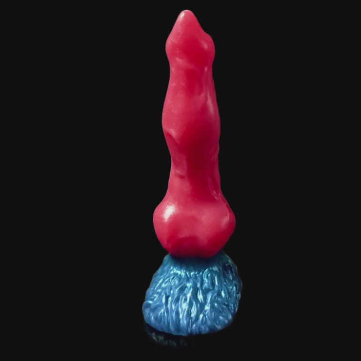 Knotted Fantasy Dog Dildo Sex Toy Cerberus Split Color